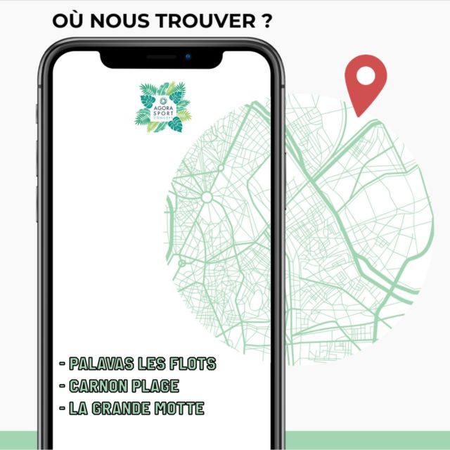 OÙ NOUS TROUVER ?
Photo 1 
👉 Palavas les flots : rive gauche , plage de l’hôtel de ville. À côté du mini golf
Photo 2
👉 Carnon plage : place Cassan , au bout du canal tout proche de l’avant port 
Photo 3
👉 La grande motte: place du cosmos , sous les arbres  Quartier du couchant 

@palavastourisme
@villedelagrandemotte 
@otmauguiocarnon 

#plans #agorasportconcept #salledesport #éphémères #gratuites #